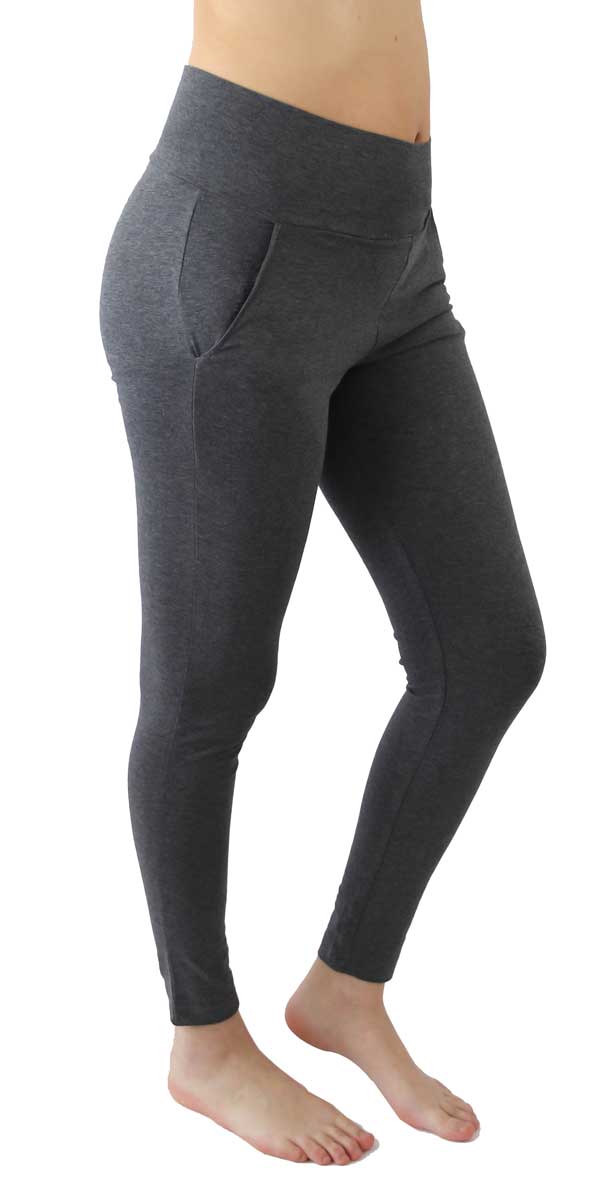 Dunne yogabroek met zakken - Sus en So