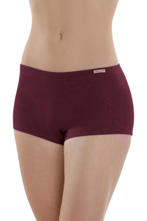 Hipster bordeaux 100% biokatoen