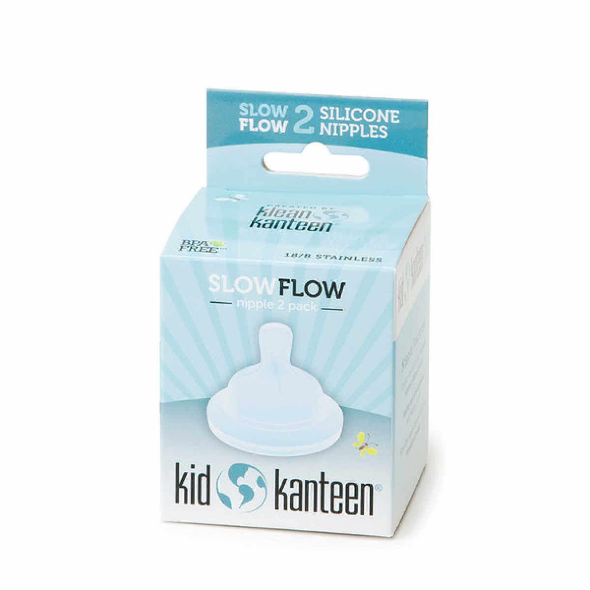 Klean Kanteen flesspenen 2-pack
