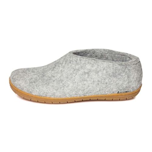 Wolvilten slof schoen rubber zool