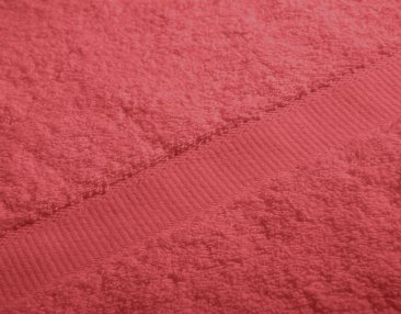 Badtextiel biokatoen koraal