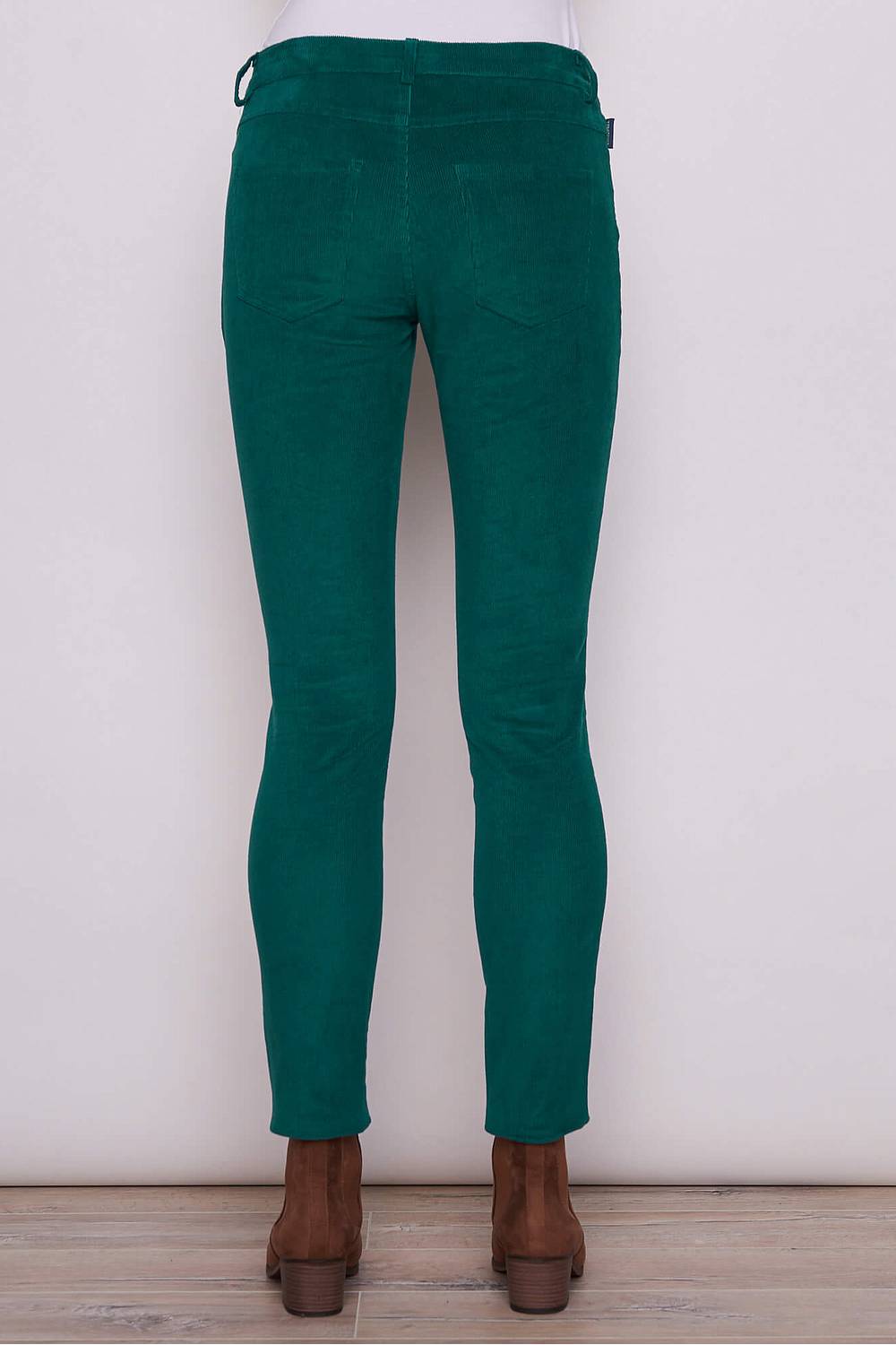 Skinny Ribbroek Groen Sus En So