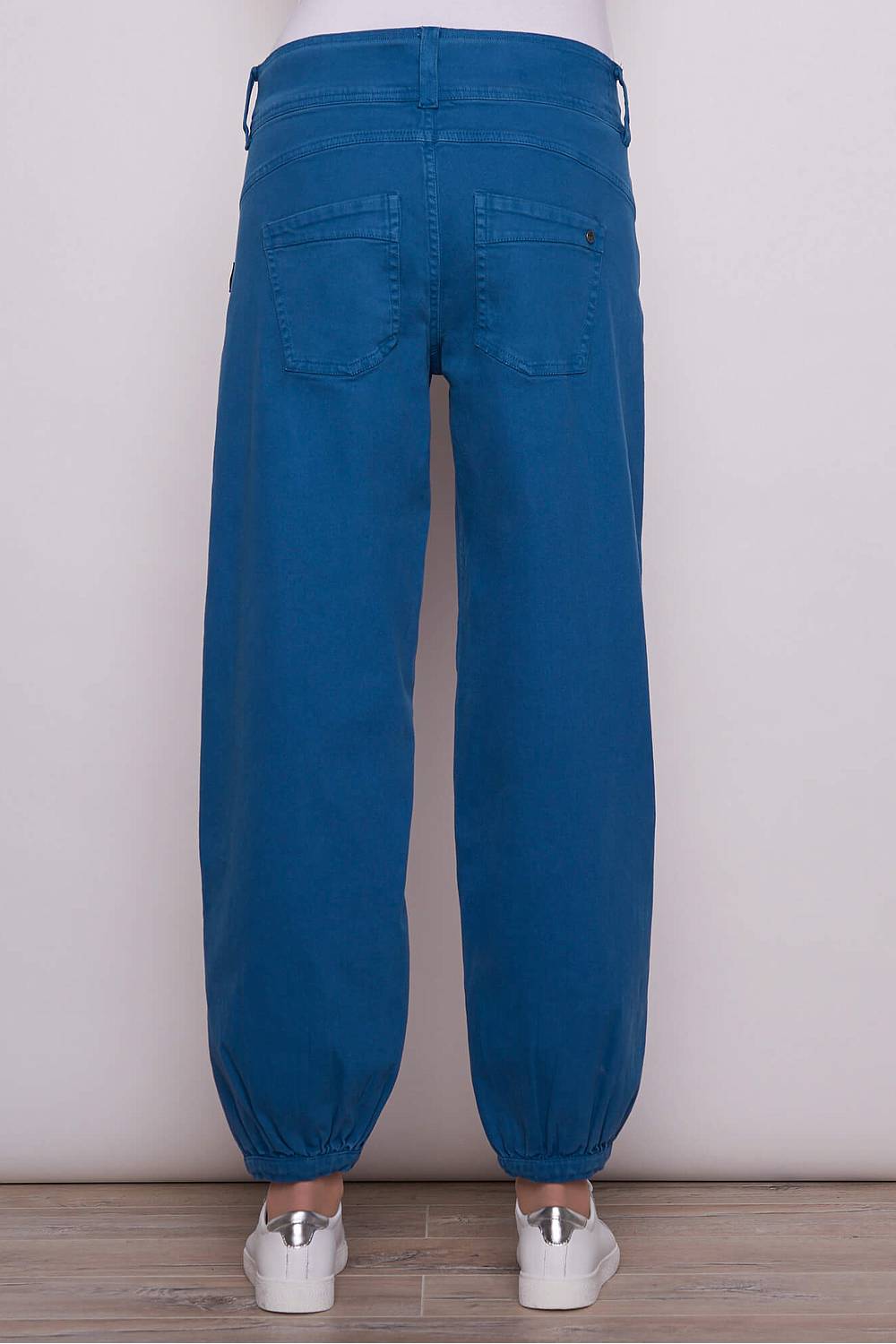 Blauwe jeans pofbroek
