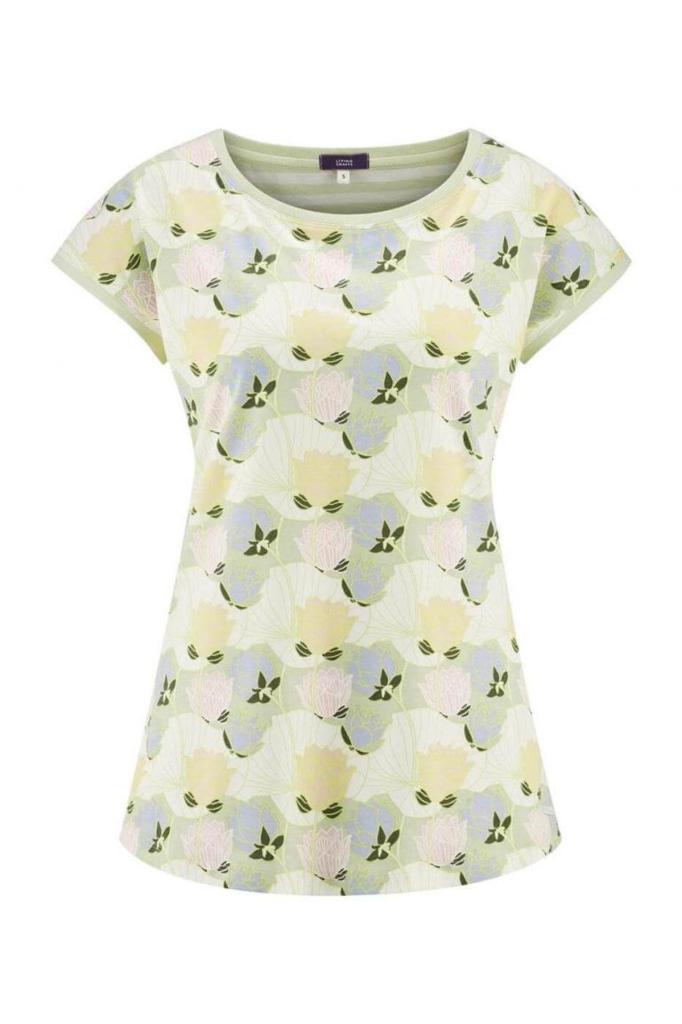 Slaapshirt met bloemen