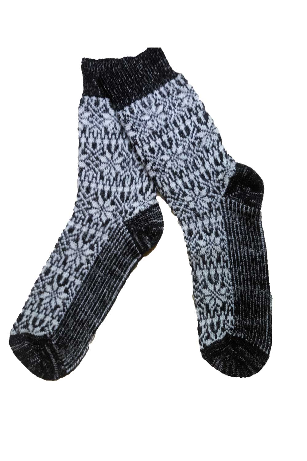 Noorse wollen sokken wol/linnen - en So