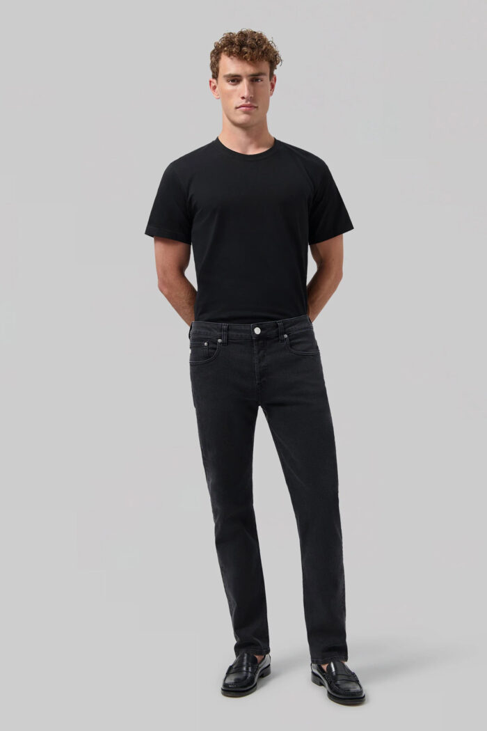 Bryce mid straight stone black - Afbeelding 2