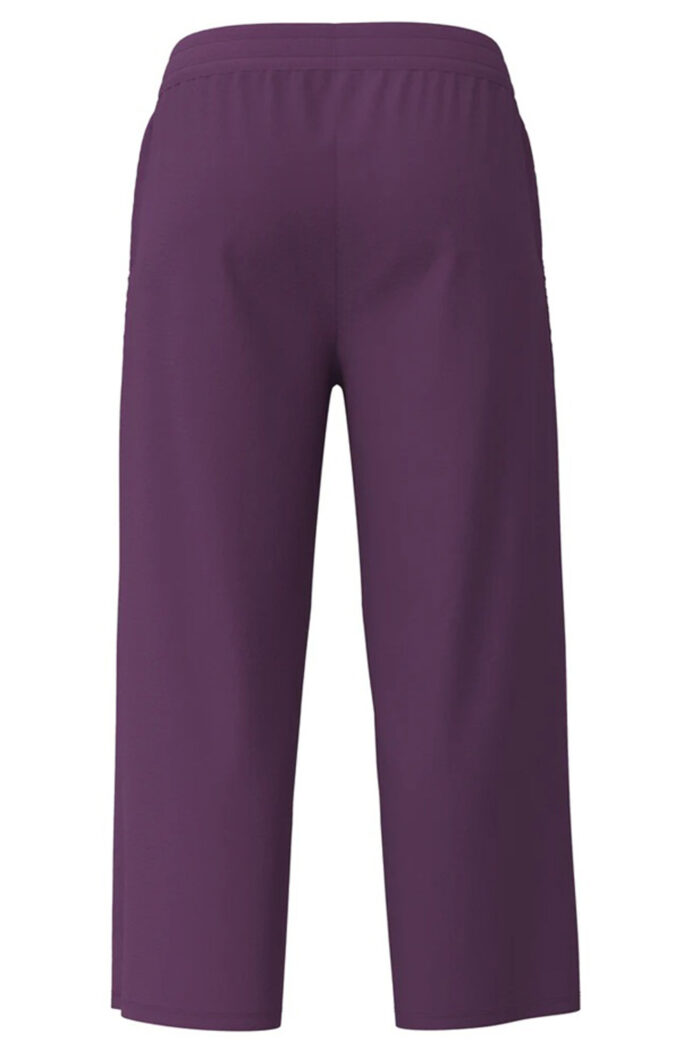 7/8 broek wijde rechte pijp paars - Afbeelding 2