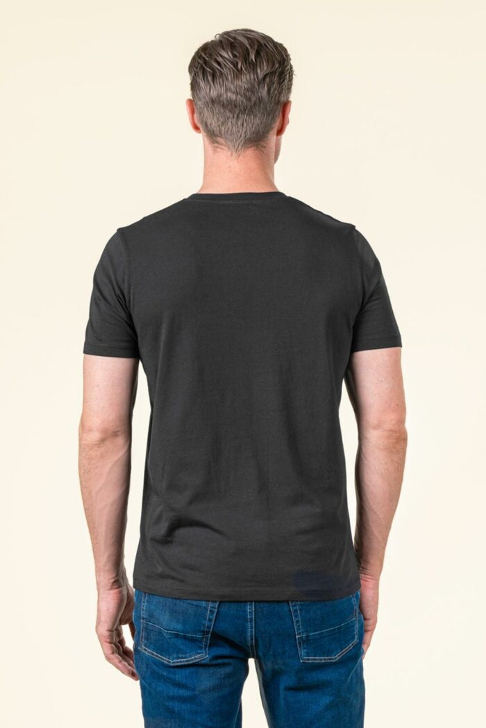 Zwart t-shirt 2-pack ronde hals - Afbeelding 3