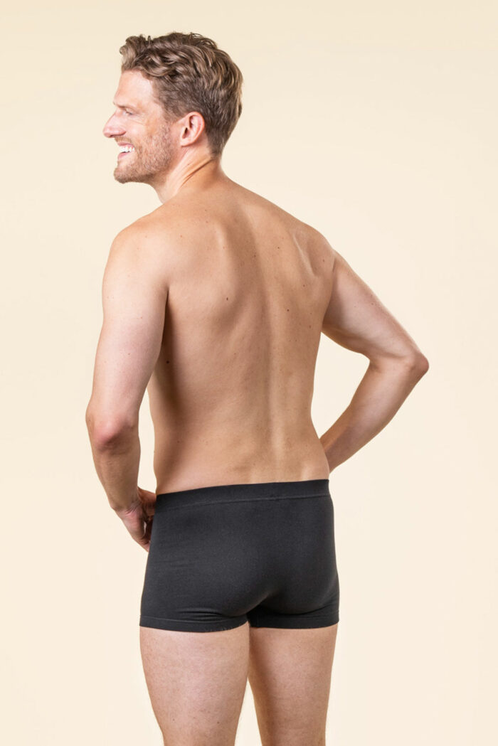 Boxershort 3-pack biokatoen zwart - Afbeelding 3