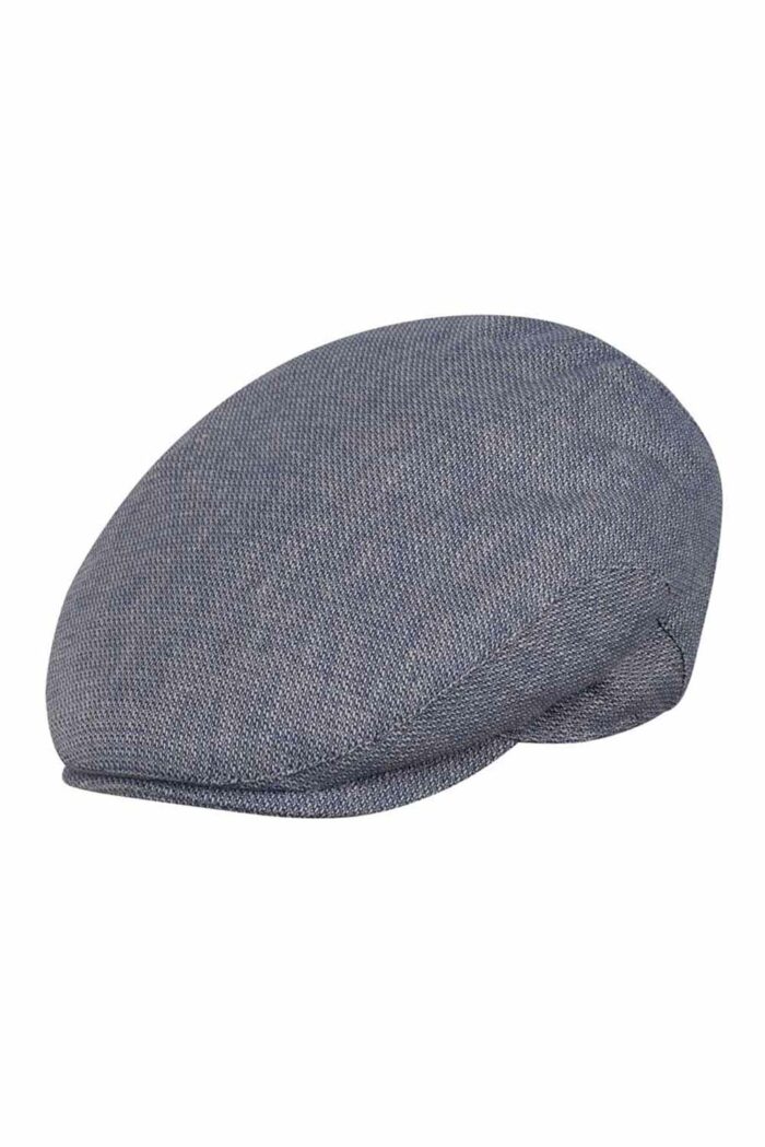 Linnen pet blauw melange