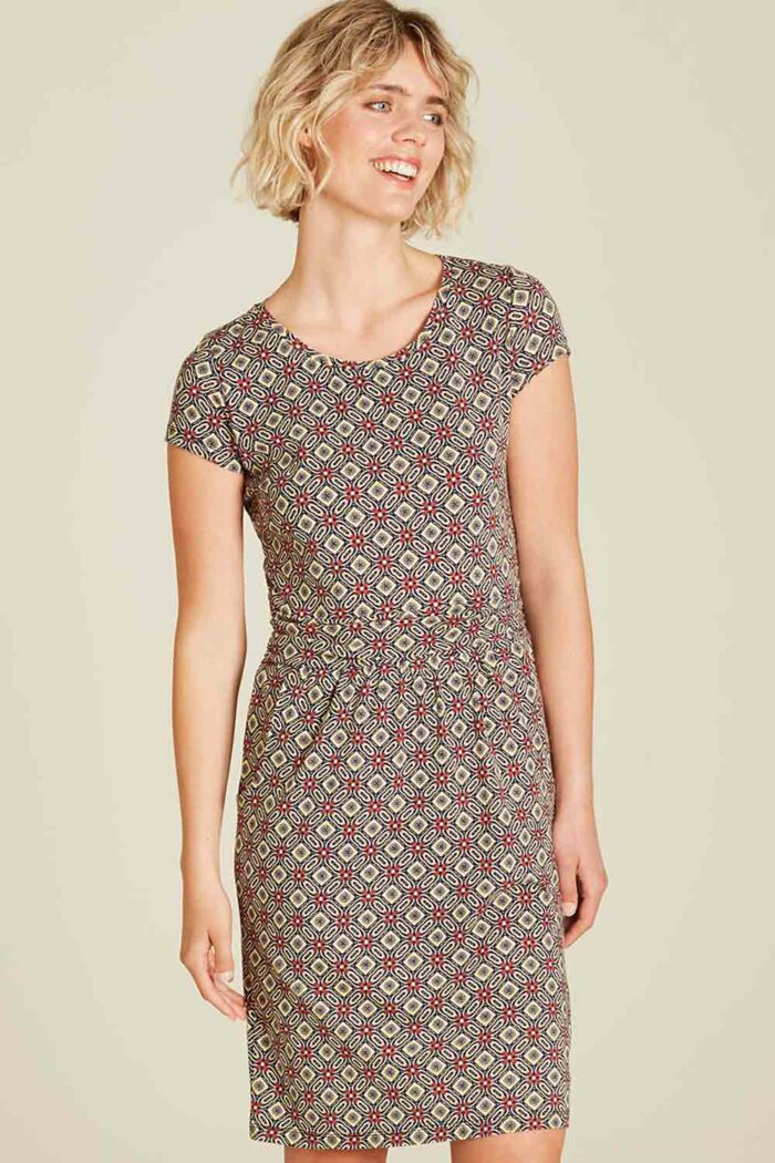Korte jurk retroprint - Afbeelding 2
