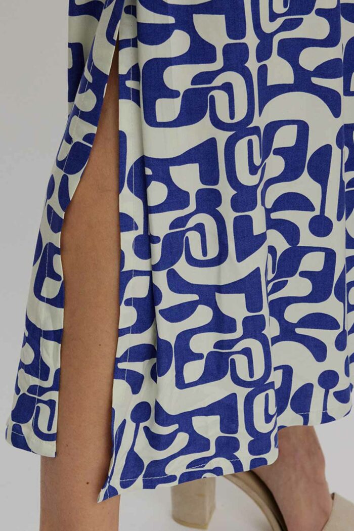 Wijde culotte grafische print - Afbeelding 4