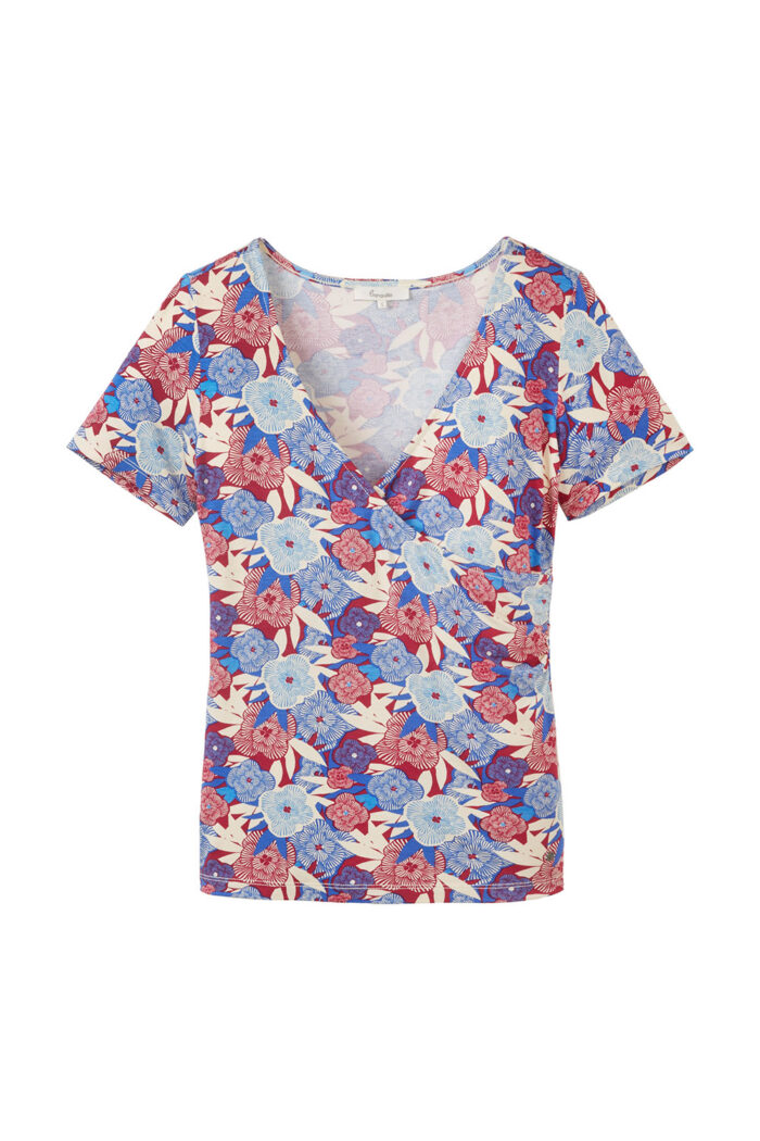 Overslagtop Ecovero bloemen