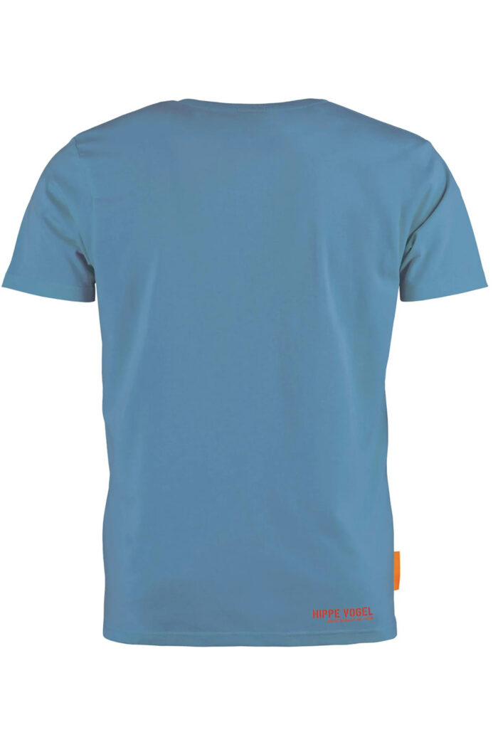 T-shirt V-hals roodborst - Afbeelding 3