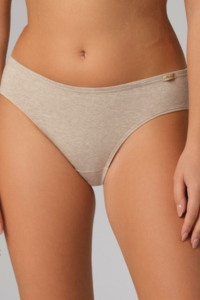 Jazzpants/bikinislip biokatoen beige
