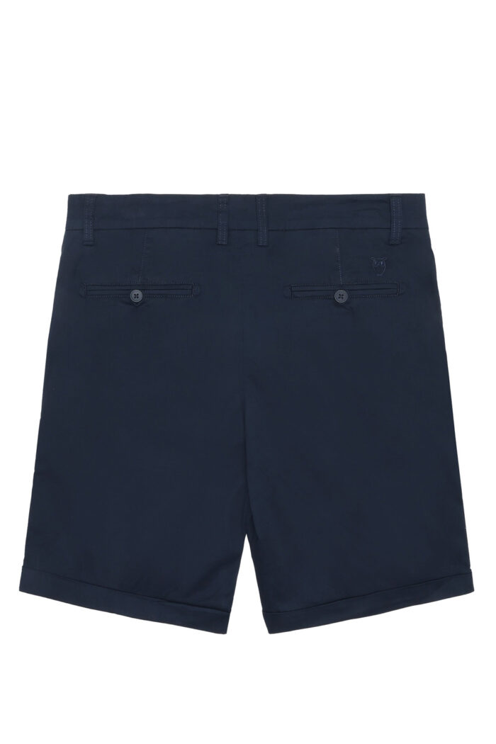 Korte broek donkerblauw biokatoen - Afbeelding 4