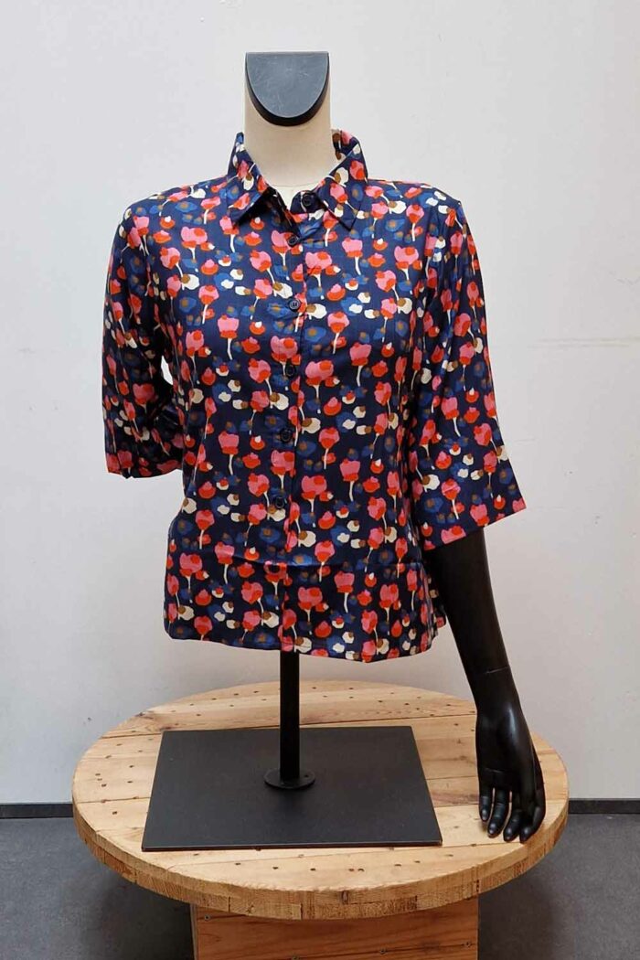 Blouse met driekwart mouw Snow Rose