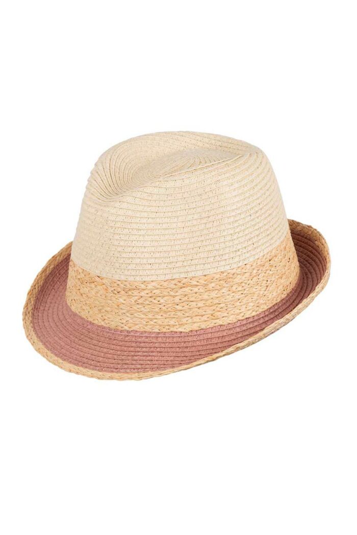 Dames zomerhoed met roze