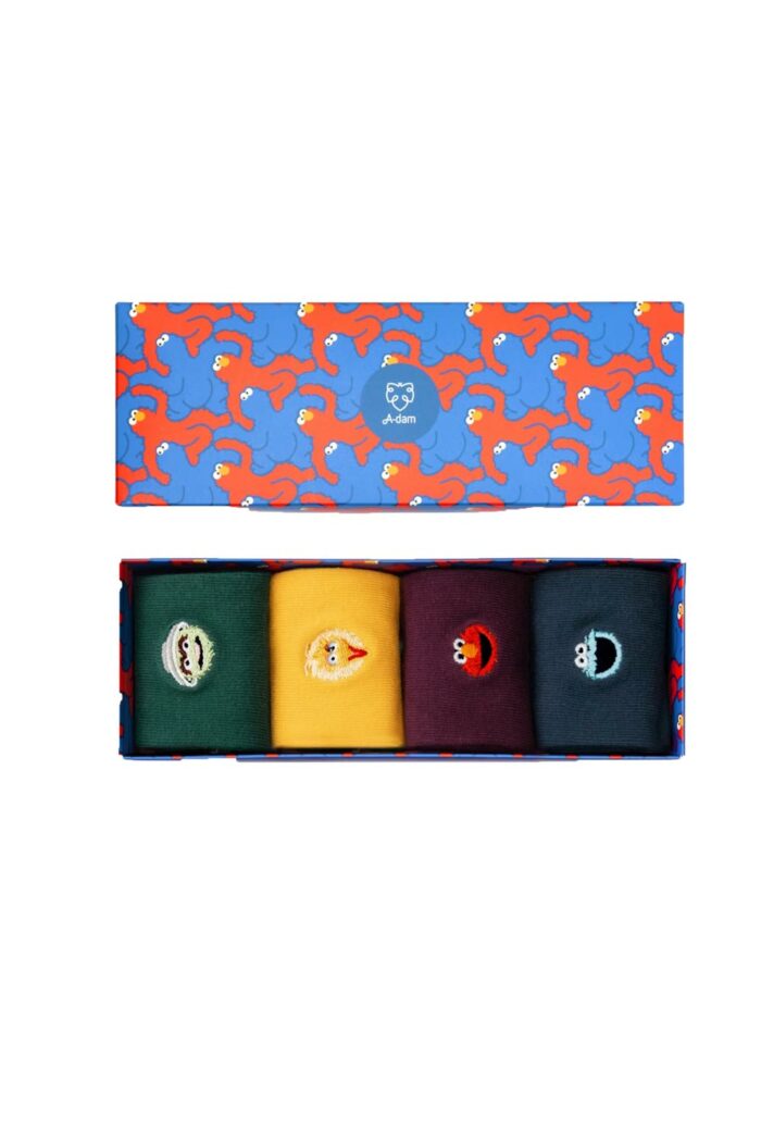 4-pack cadeaubox Sesamstraat