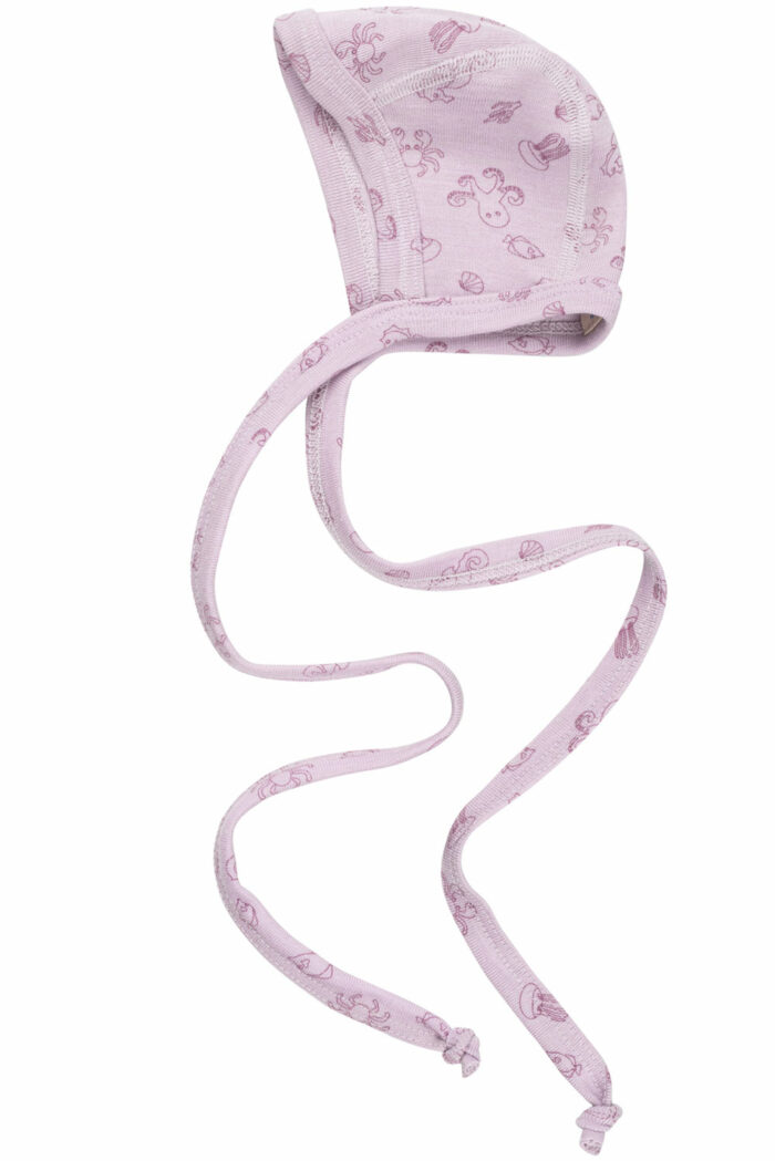Babymutsje roze print