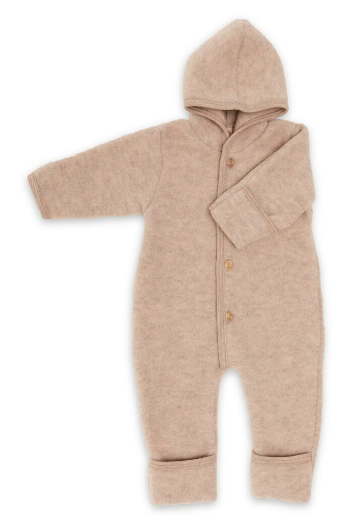 Overall 100% biologische merinowol fleece