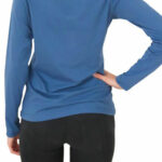 Shirt lange mouw 100% biokatoen - denim blauw - Afbeelding 2