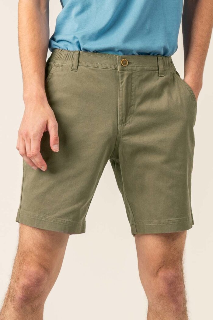 Heren korte broek groen - Afbeelding 2