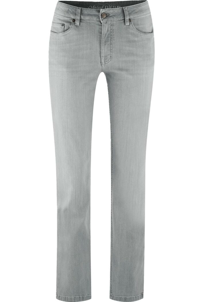 Damesjeans lichtgrijs - Afbeelding 2