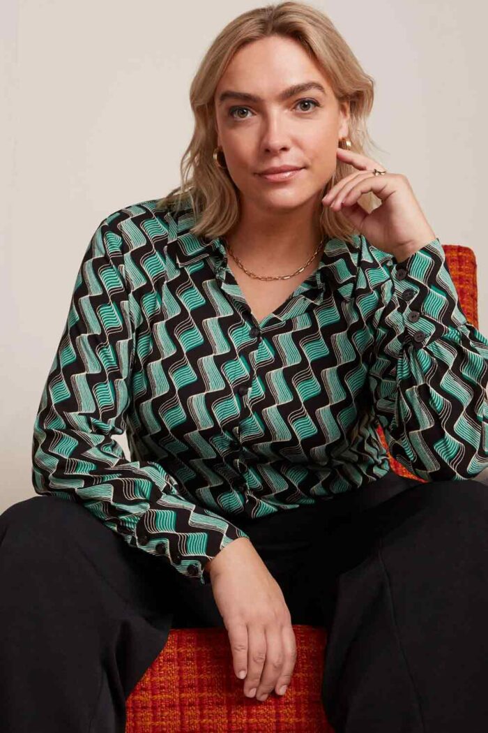 Blouse Winona Ecovero jazz - Afbeelding 2