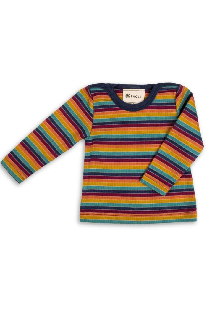 Regenboog shirt longsleeve baby