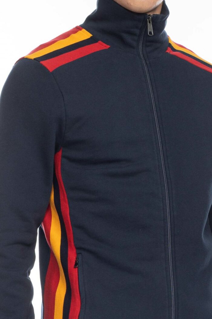 Basketball vest/jack donkerblauw - Afbeelding 3