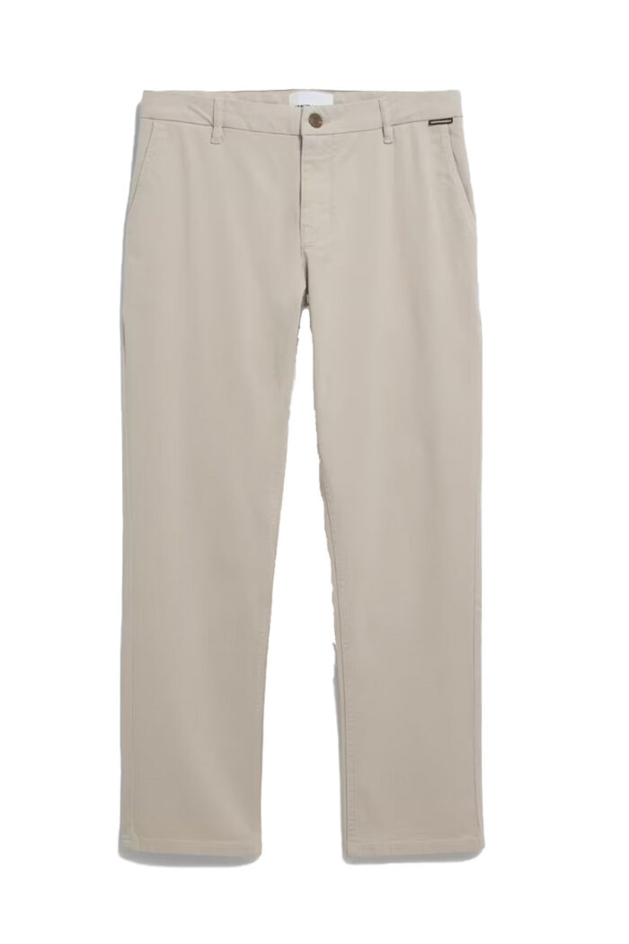 Chino herenbroek zandkleur - Afbeelding 3