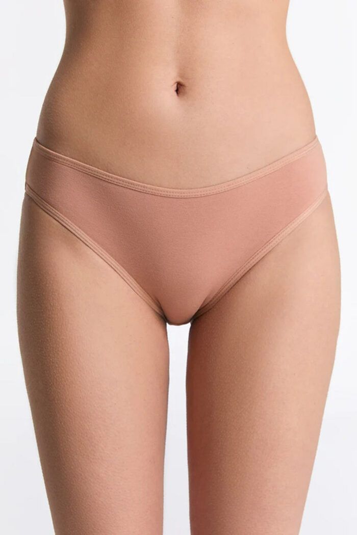 Dames bikinislip beige