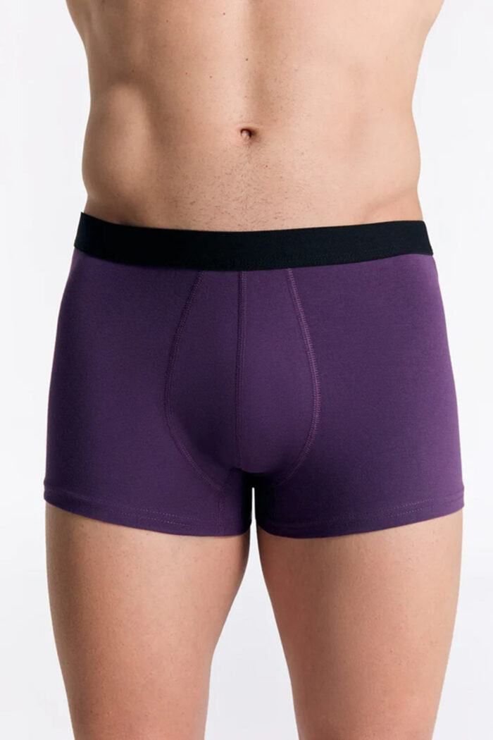Boxer korte pijp paars
