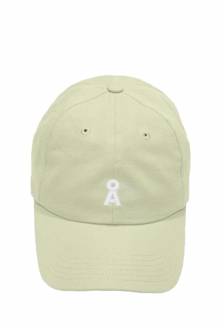 Baseball pet biokatoen pastel green