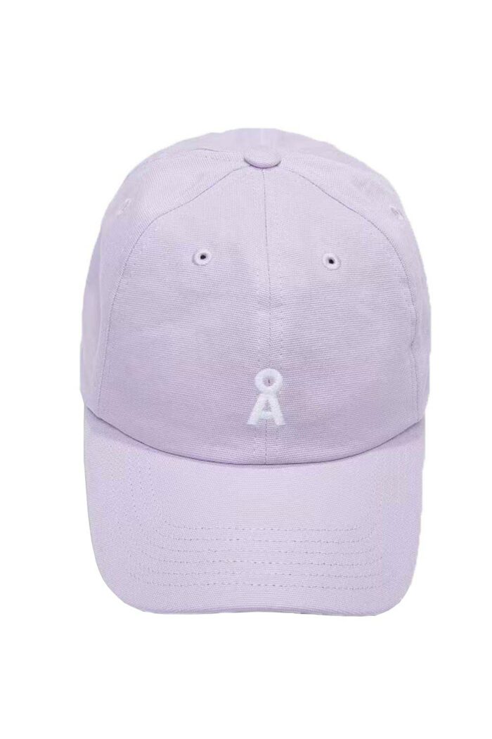 Baseball pet biokatoen lavender light