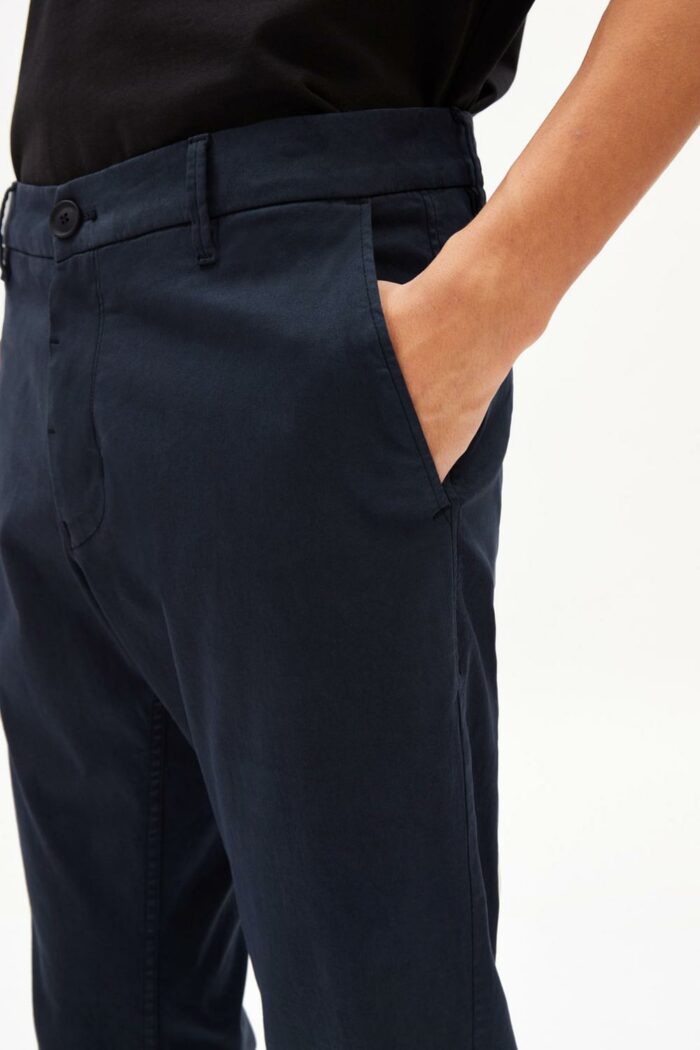 Chinobroek donkerblauw - Afbeelding 3