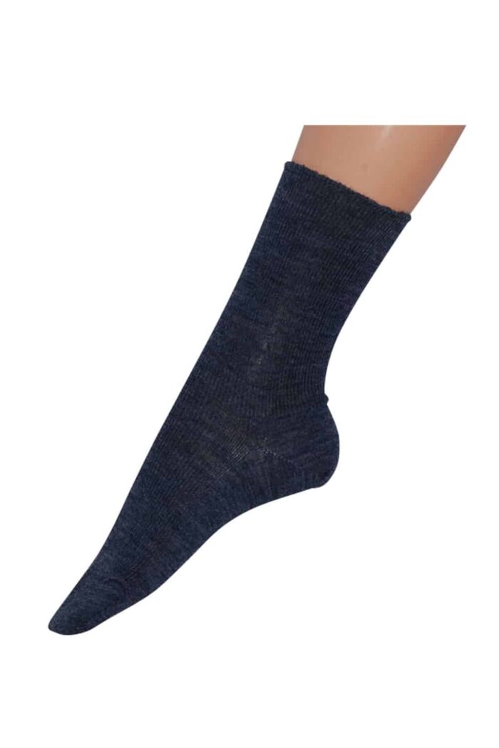 Sokken wol donkerblauw