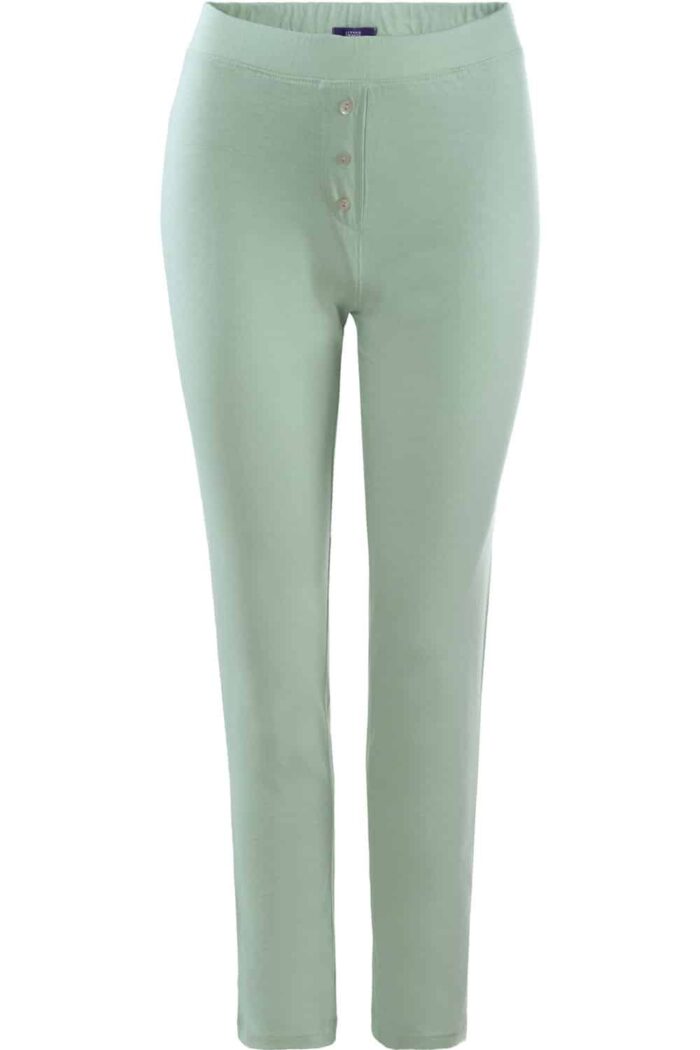 Dunne pyjamabroek lichtgroen