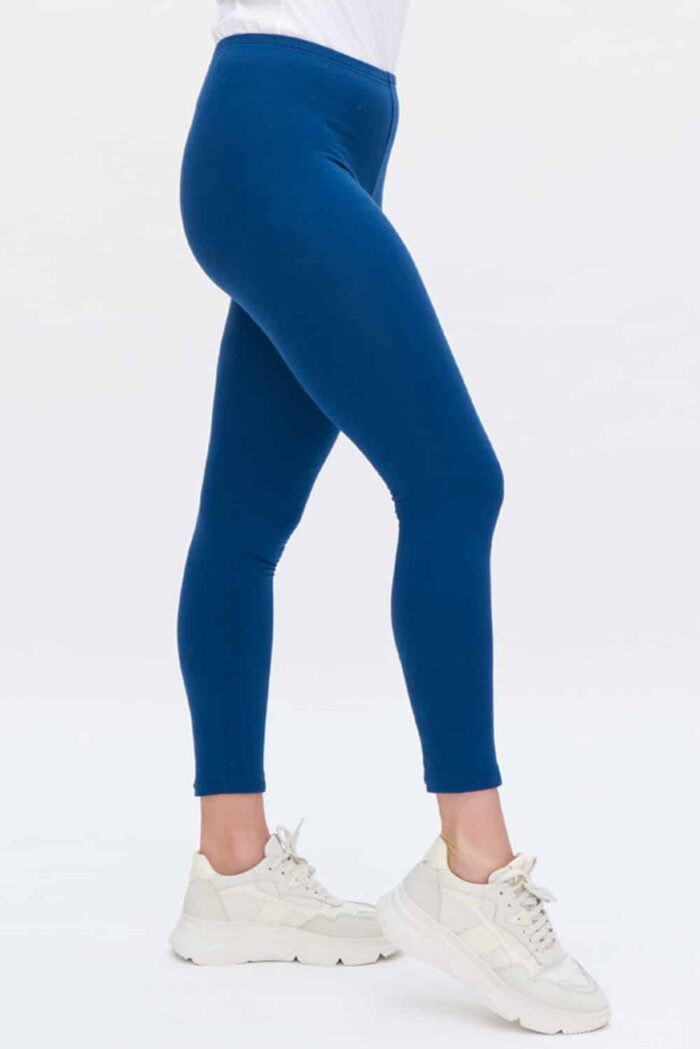 Dikke legging met elastane Blauw