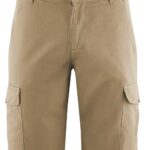 Heren bermuda beige