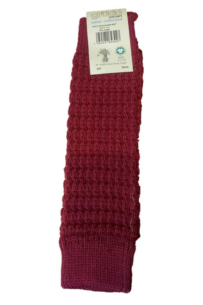 Beenwarmer wol patroon diverse kleuren