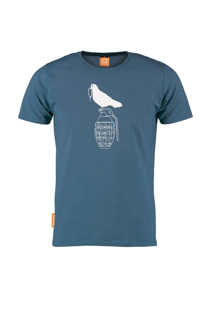 Heren t-shirt ronde hals Bad dove