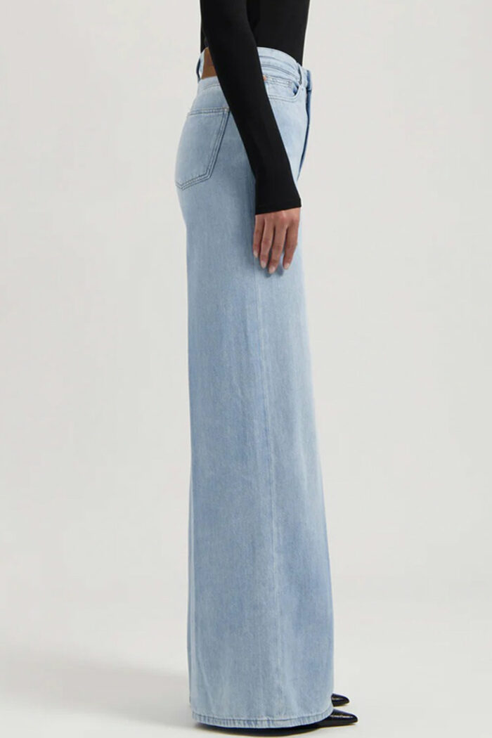Sara high loose flow Stone Vintage dunne jeans - Afbeelding 2