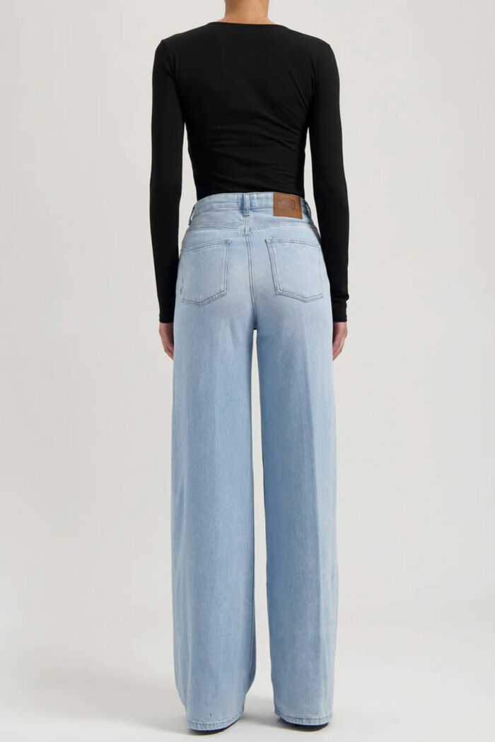 Sara high loose flow Stone Vintage dunne jeans - Afbeelding 3