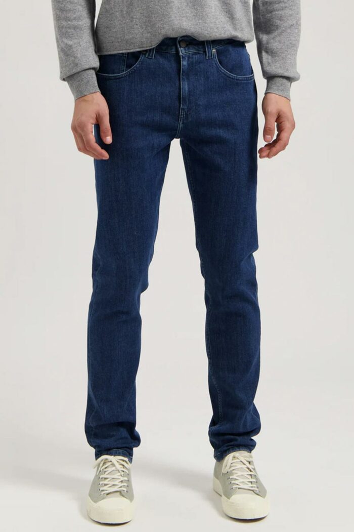 Rick mid slim stone indigo