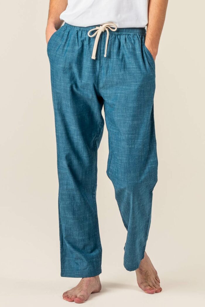 Relaxbroek blauw