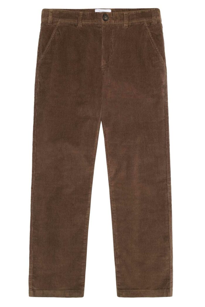Chinobroek biokatoen rib bruin - Afbeelding 5