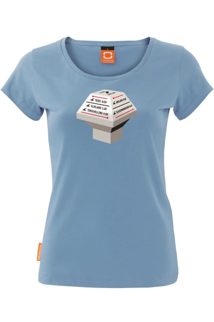 T-shirt ronde hals Waddenstoel