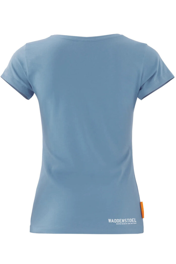 T-shirt ronde hals Waddenstoel - Afbeelding 3